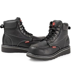 Sure way men’s steel toe boots